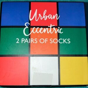 Colorful Casual Socks - 2 Pairs